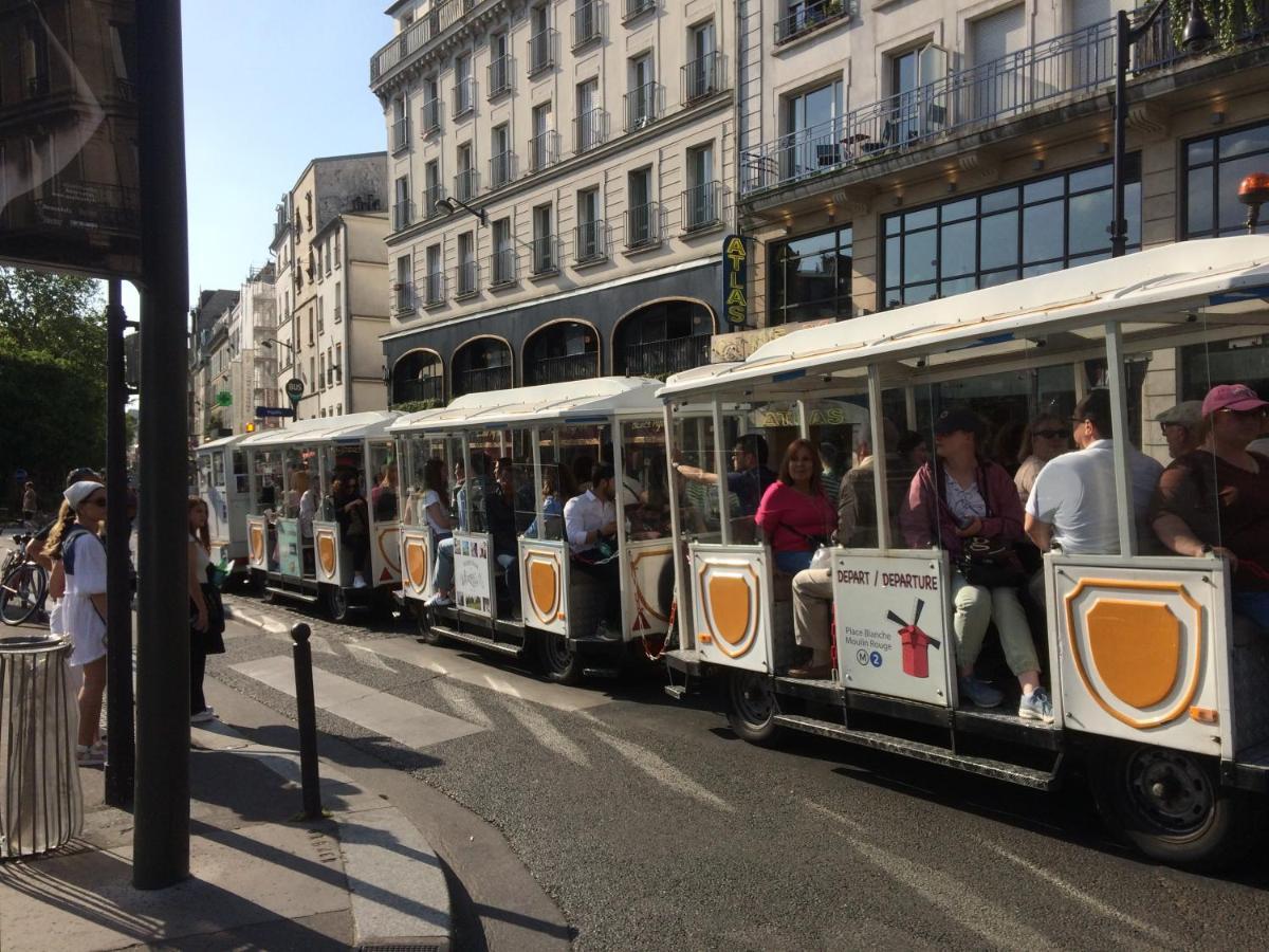 Studio Pigalle De 25 M2 - 2 Lits Simples Type Gigogne Pour 2 Personnes - Coeur Touristique De Paris - 2 Minutes De La Station Metro Pigalle ,Petit Train Vers La Butte Montmartre-Cabarets Moulin Rouge,Chez Michou-Restaurants Bouillon Pigalle,Berliner Bagian luar foto