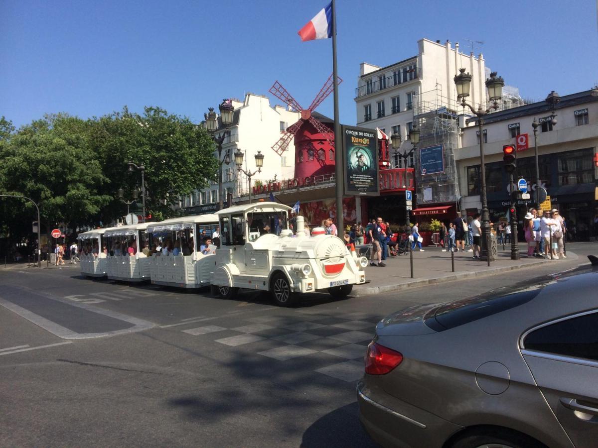Studio Pigalle De 25 M2 - 2 Lits Simples Type Gigogne Pour 2 Personnes - Coeur Touristique De Paris - 2 Minutes De La Station Metro Pigalle ,Petit Train Vers La Butte Montmartre-Cabarets Moulin Rouge,Chez Michou-Restaurants Bouillon Pigalle,Berliner Bagian luar foto